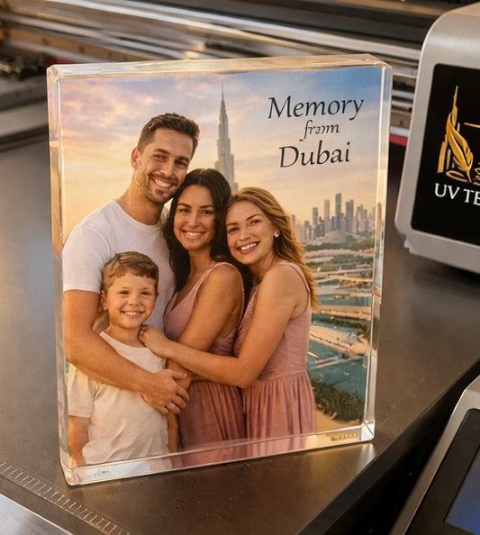 Premium Personalized Glass Photo