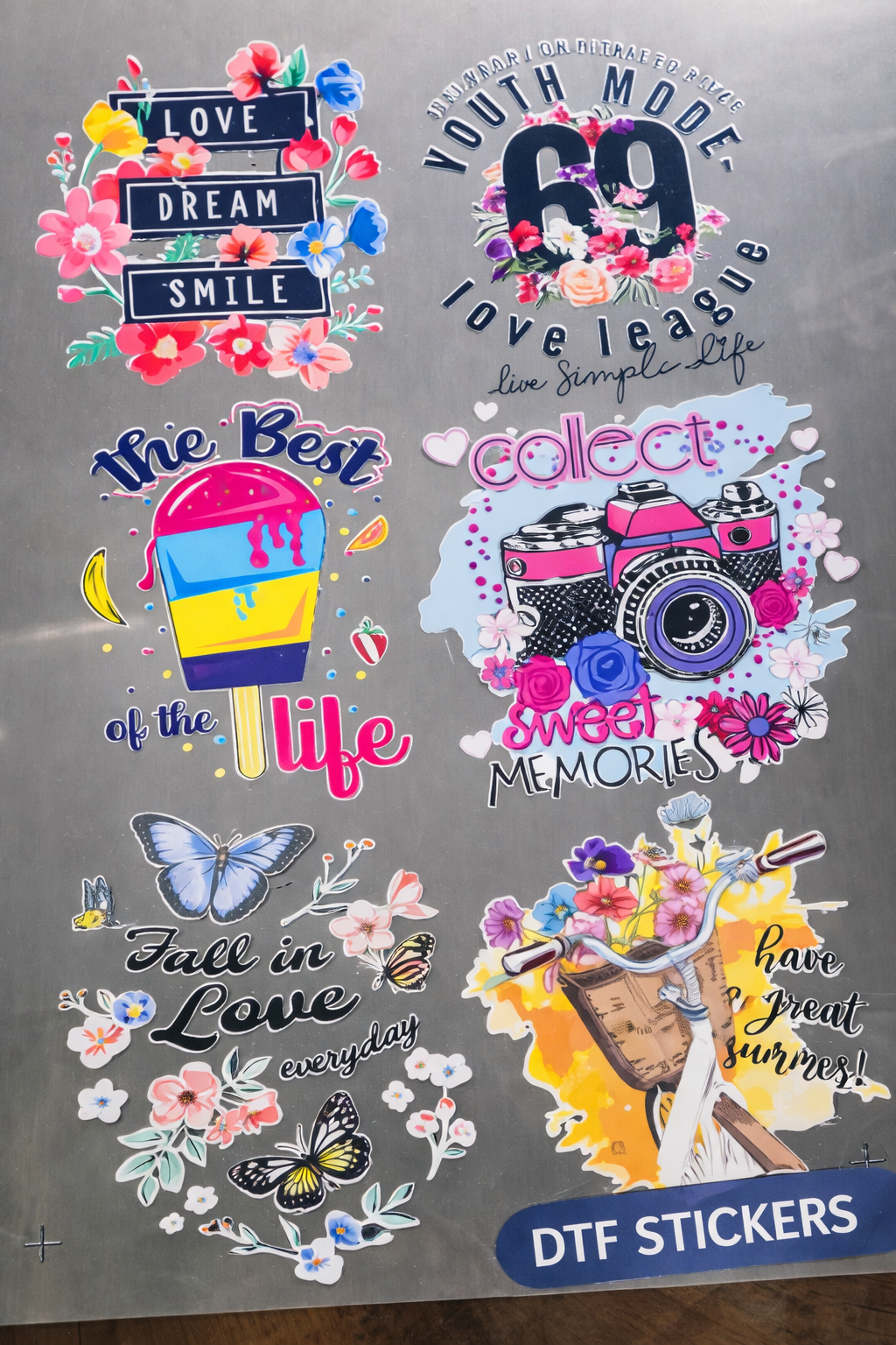 DTF Custom Transfer Stickers – Precision Edition