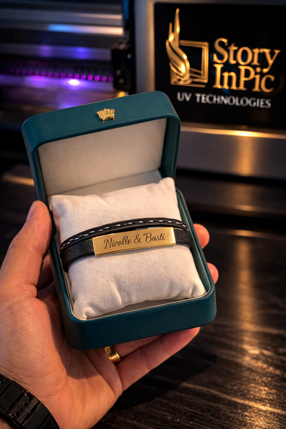 Кожаный браслет – Фирменная серия