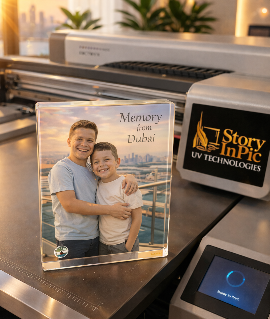 Premium Personalized Glass Photo